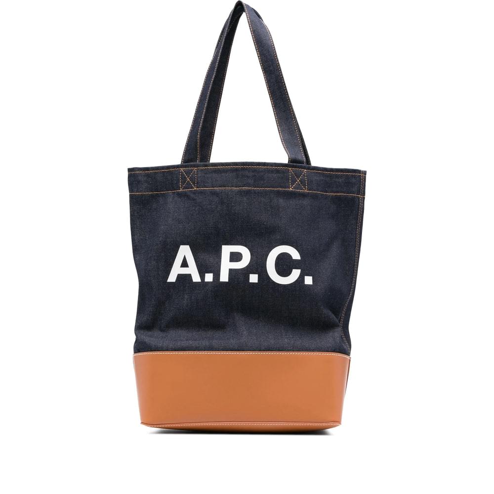 A.P.C. Blue Shoulder Bags Women Luosophy