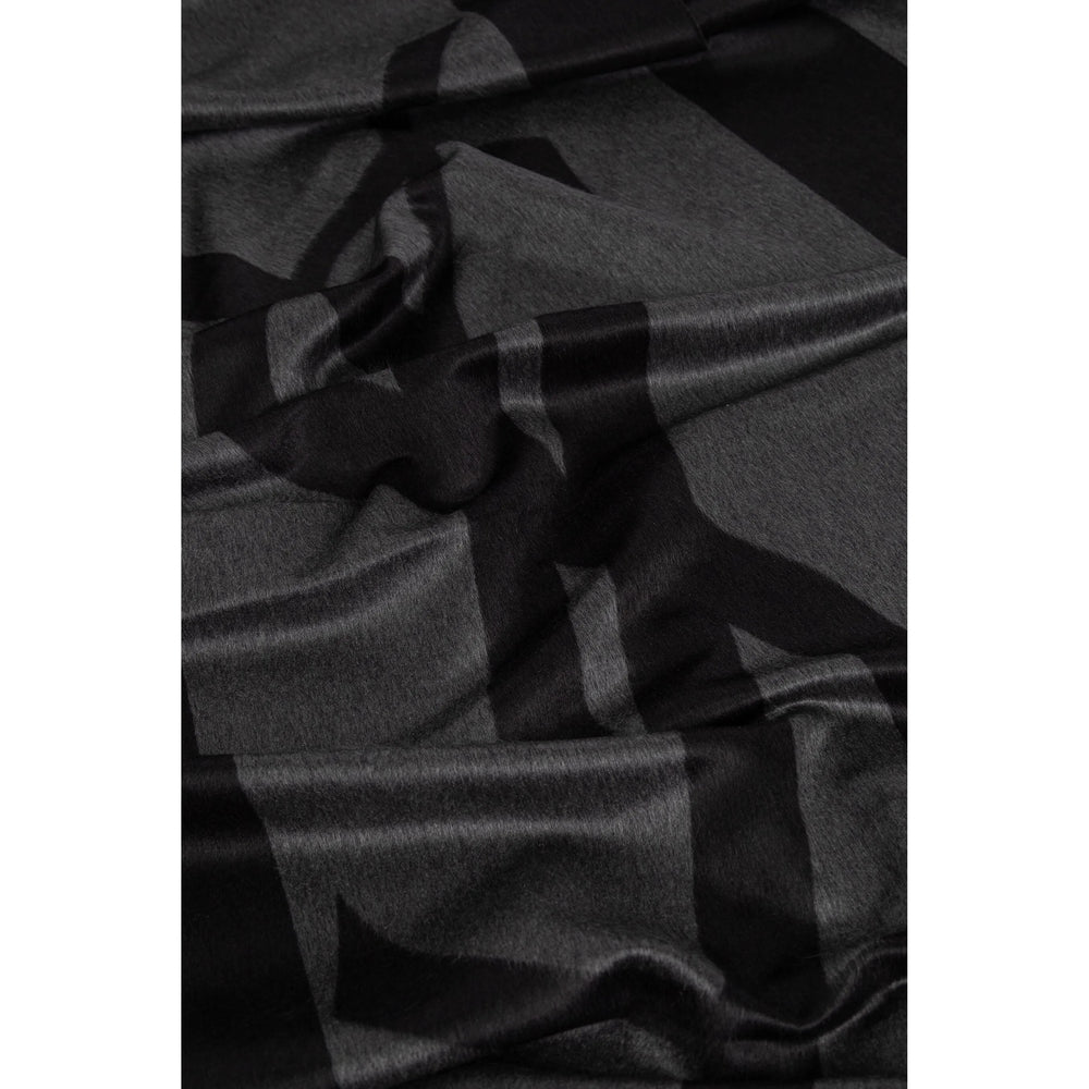 Saint Laurent Grey Scarves Men Luosophy