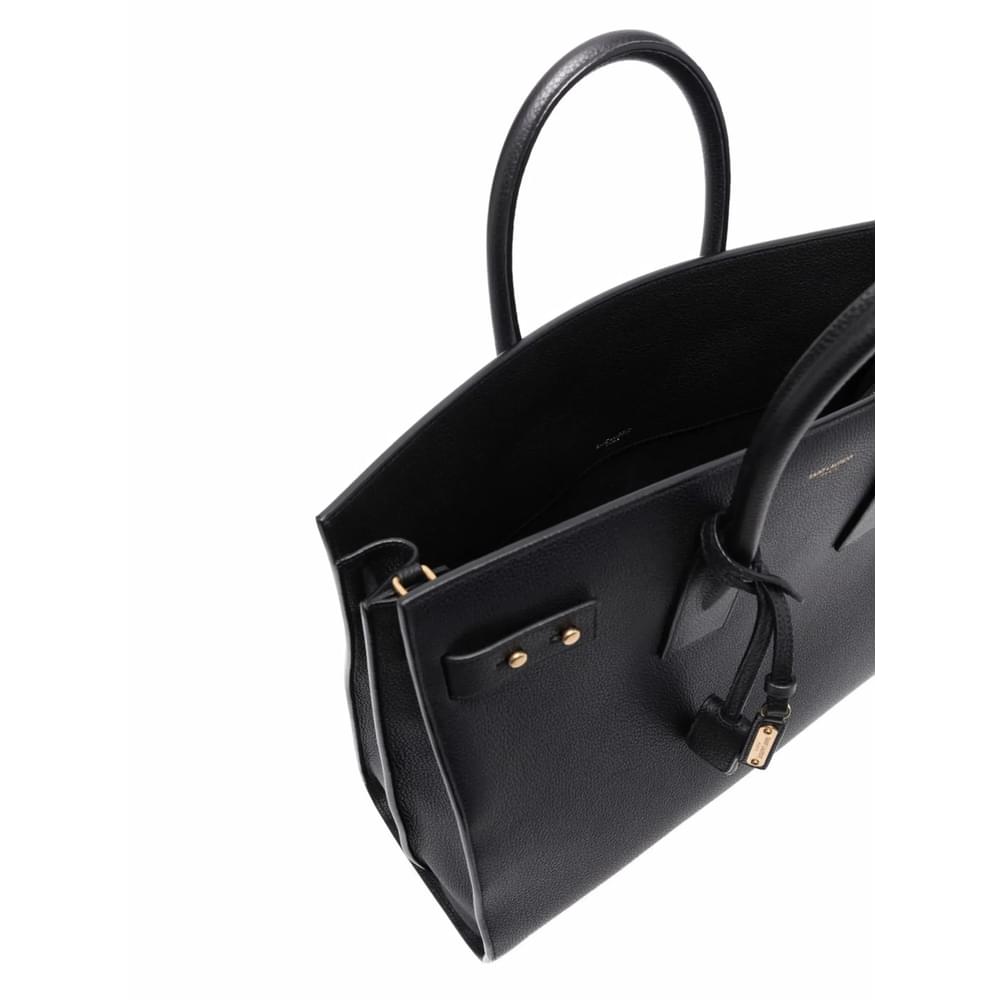 Saint Laurent Black Tote Bags Men Luosophy