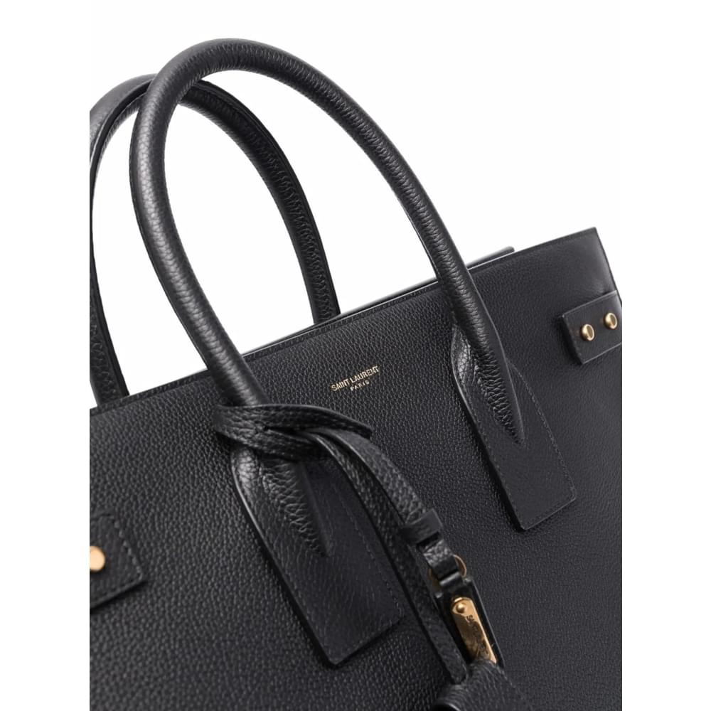 Saint Laurent Black Tote Bags Men Luosophy