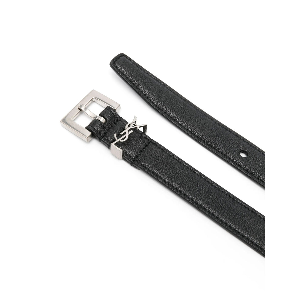 Saint Laurent Black Belts Men Luosophy
