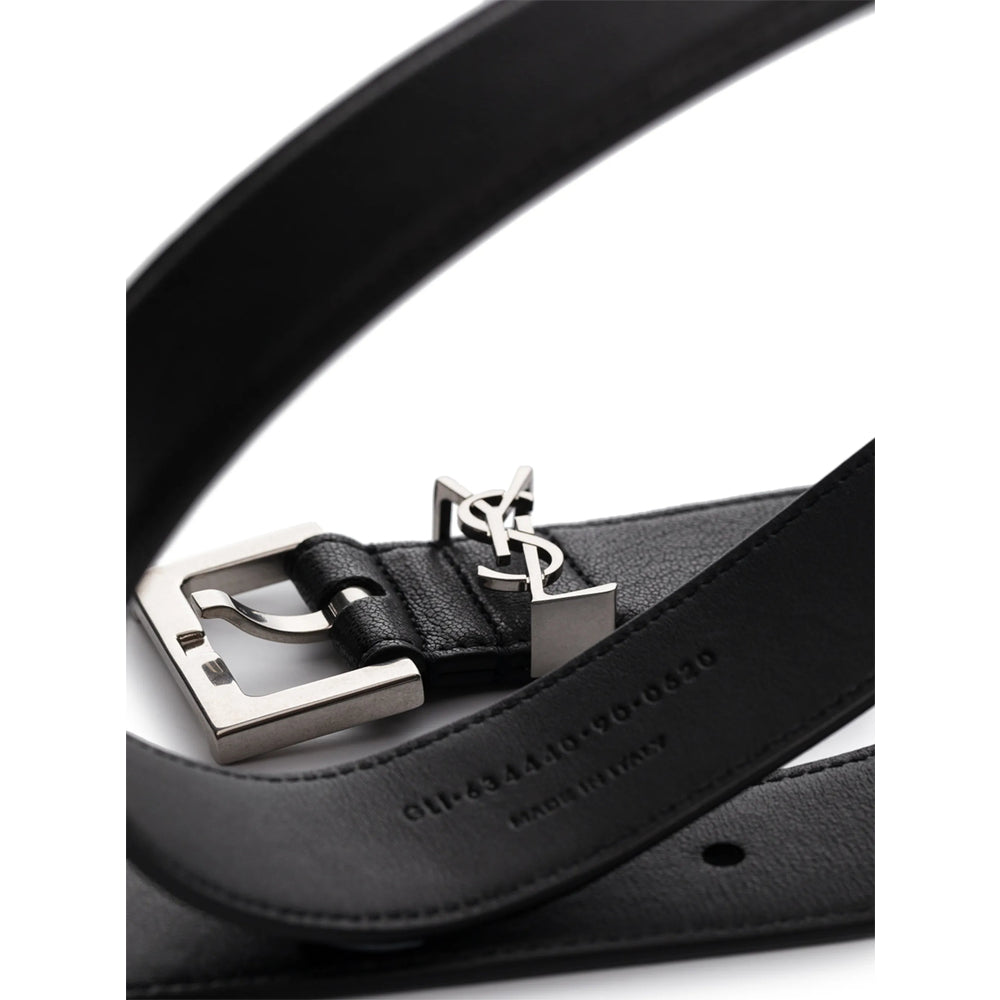 Saint Laurent Black Belts Men Luosophy