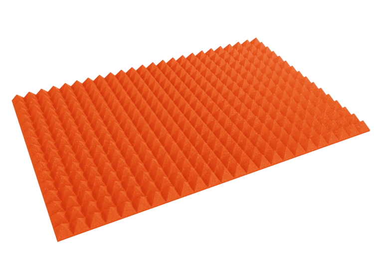 3 Inch Acoustic Foam Pyramid Style Panels - 13 Color Options SoundAssured