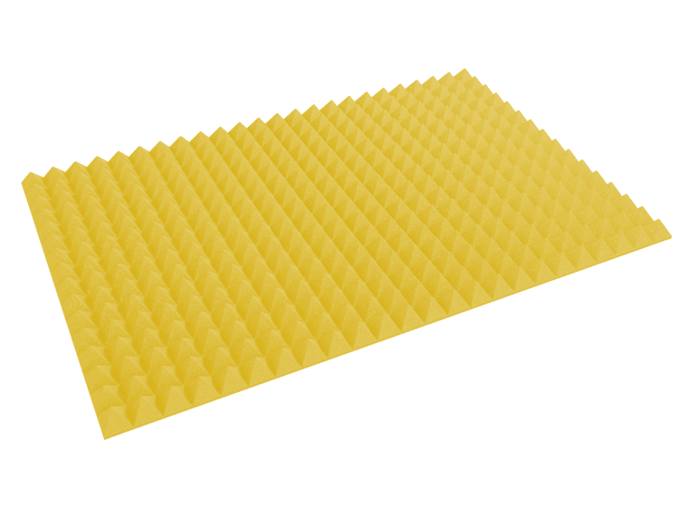 3 Inch Acoustic Foam Pyramid Style Panels - 13 Color Options SoundAssured