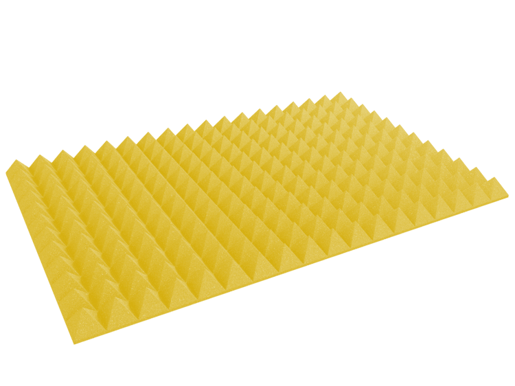 4 Inch Acoustic Foam Pyramid Style Panels - 13 Color Options SoundAssured