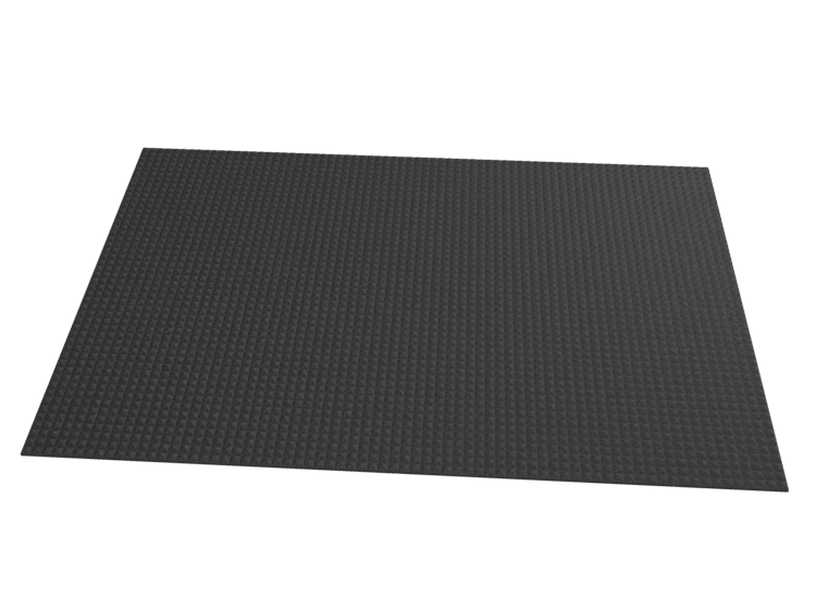 1 Inch Acoustic Foam Pyramid Style Panels - 13 Color Options SoundAssured