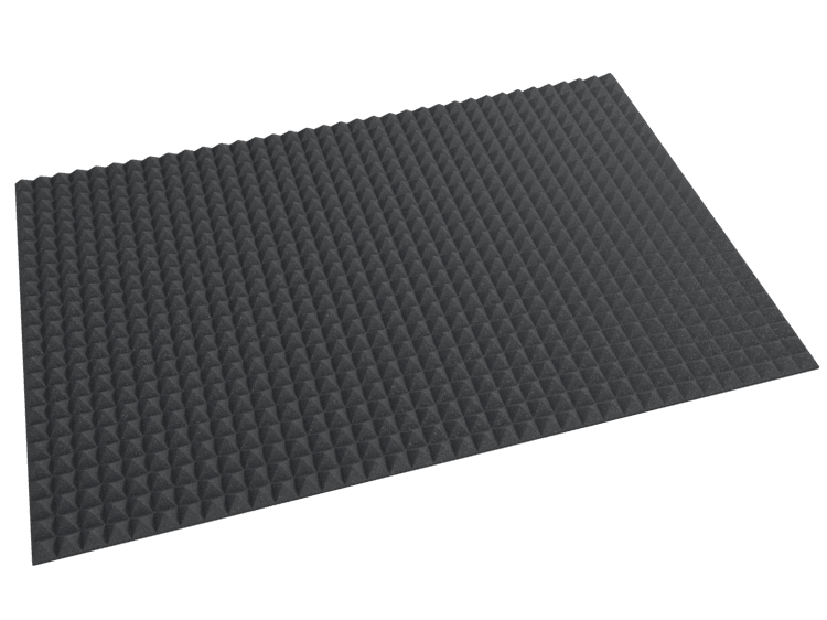 2 Inch Acoustic Foam Pyramid Style Panels - 13 Color Options SoundAssured