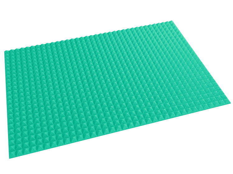 2 Inch Acoustic Foam Pyramid Style Panels - 13 Color Options SoundAssured