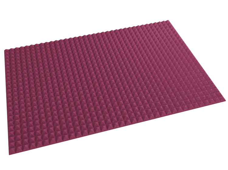 2 Inch Acoustic Foam Pyramid Style Panels - 13 Color Options SoundAssured