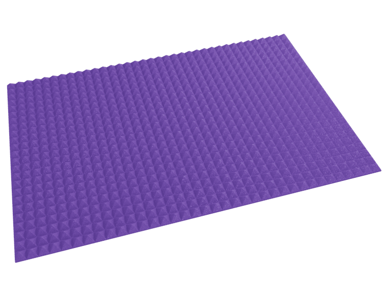 2 Inch Acoustic Foam Pyramid Style Panels - 13 Color Options SoundAssured