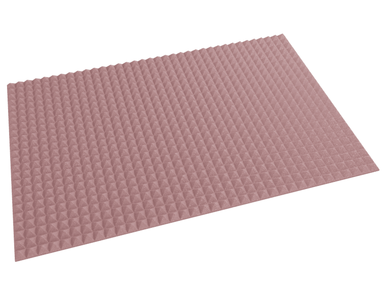 2 Inch Acoustic Foam Pyramid Style Panels - 13 Color Options SoundAssured