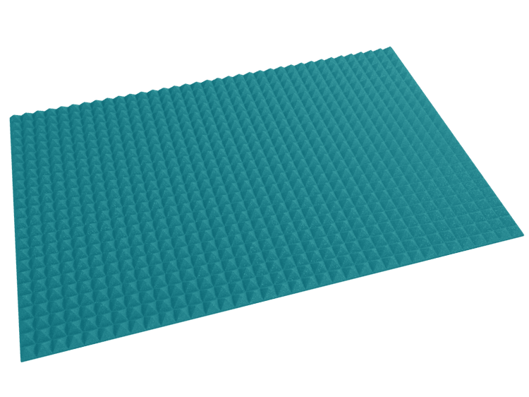 2 Inch Acoustic Foam Pyramid Style Panels - 13 Color Options SoundAssured