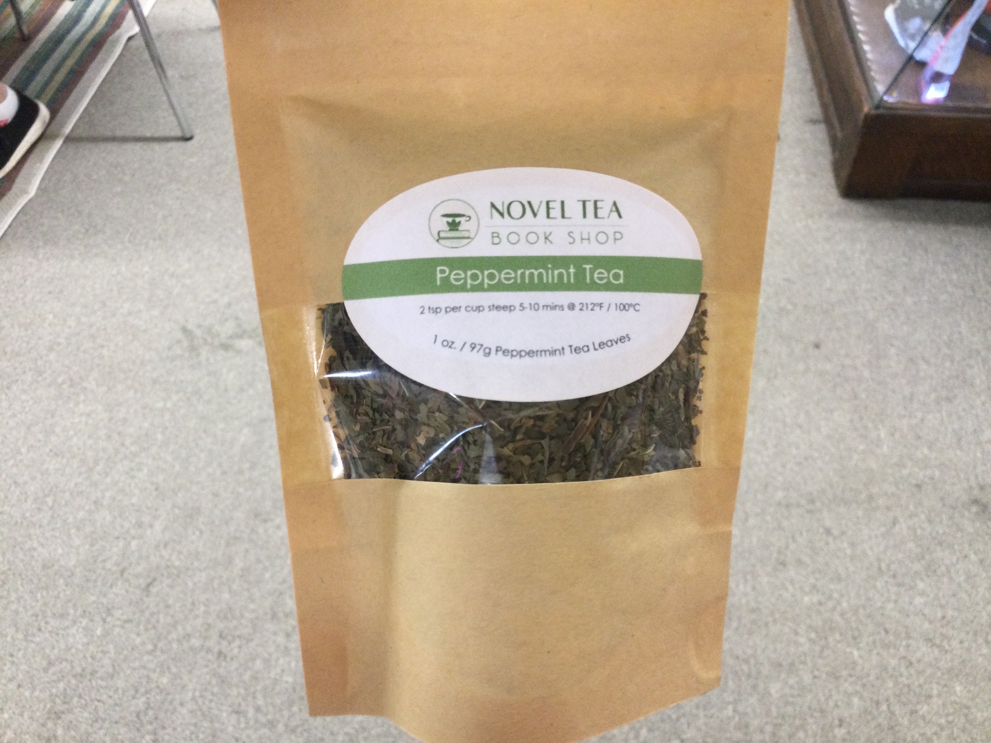 Peppermint Loose Leaf Tea Novel Tea Book Shop