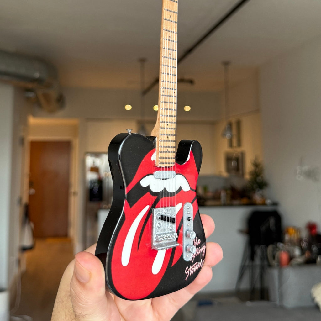 The Rolling Stones "Tongue and Lips" Mini Axe The Mini Axe