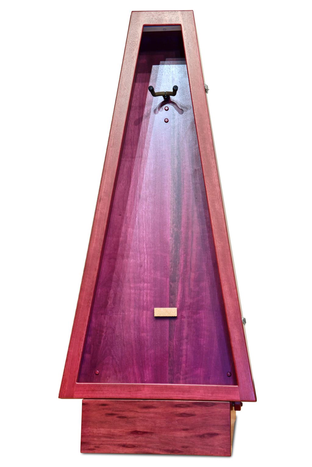 ClimaStand Triangle Humidor with Base - Purplehart Acoustic Remedy Cases