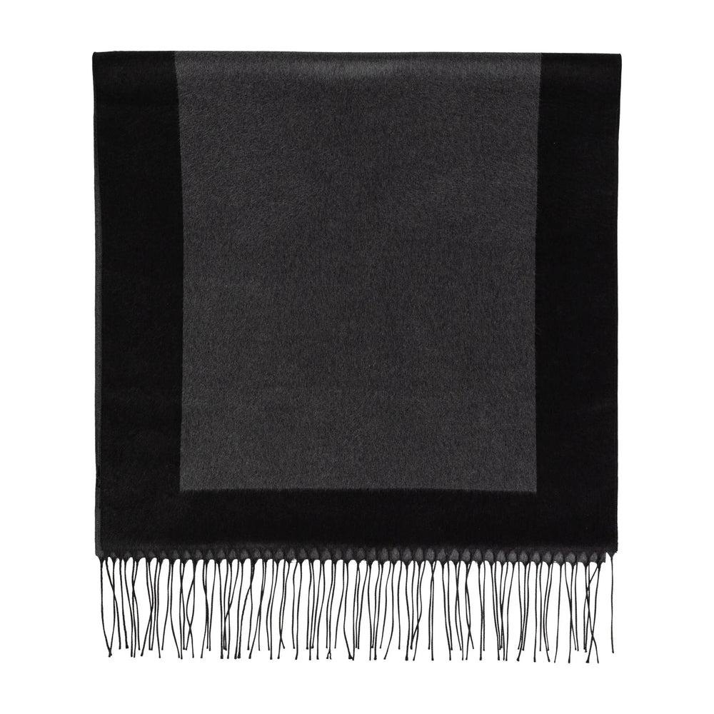 Saint Laurent Black Scarves Men Luosophy