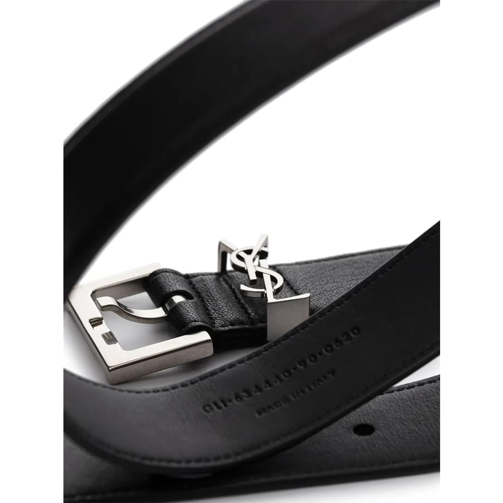 Saint Laurent Black Belts Men Luosophy