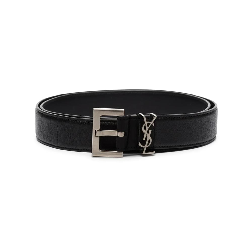 Saint Laurent Black Belts Men Luosophy