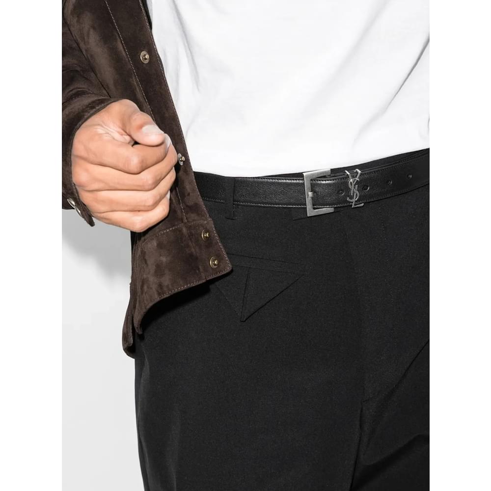 Saint Laurent Black Belts Men Luosophy