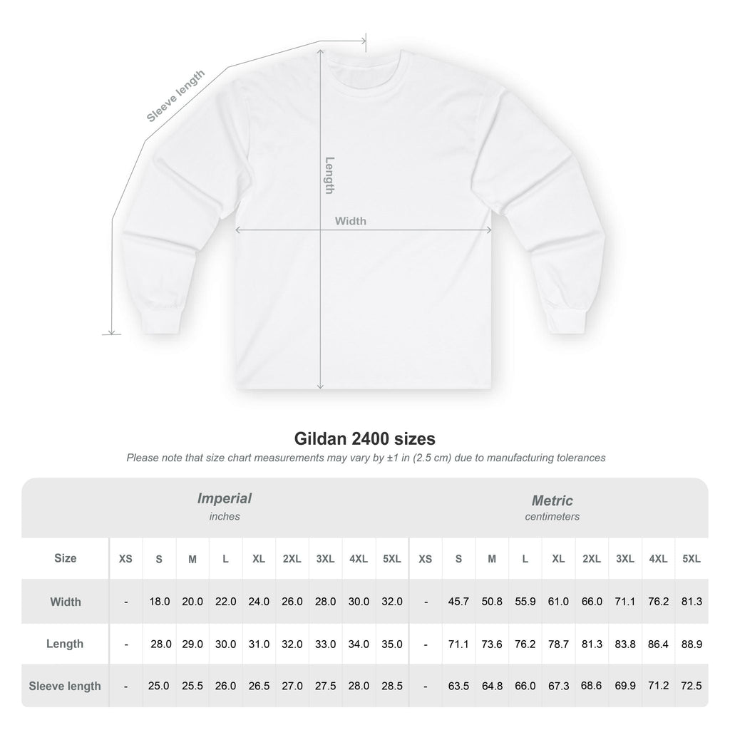 The WKE Kid White Font Unisex Ultra Cotton Long Sleeve Tee - Unique Graphic Tee for Trendsetters The Vibez Shop