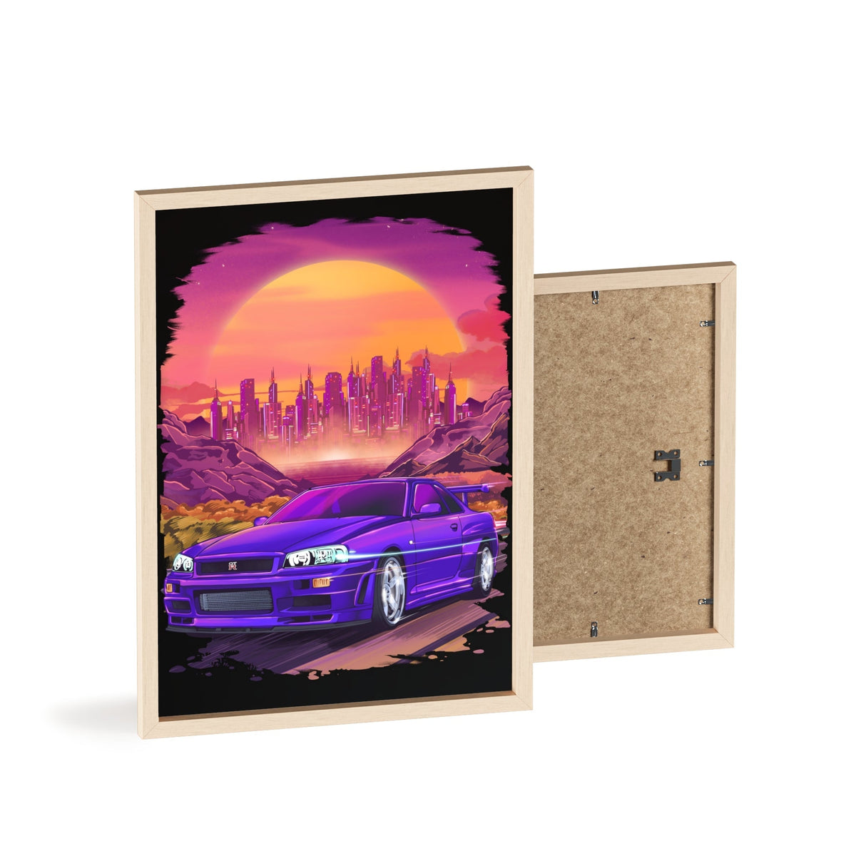 Nissan Skyline GT-R Poster Desksmith