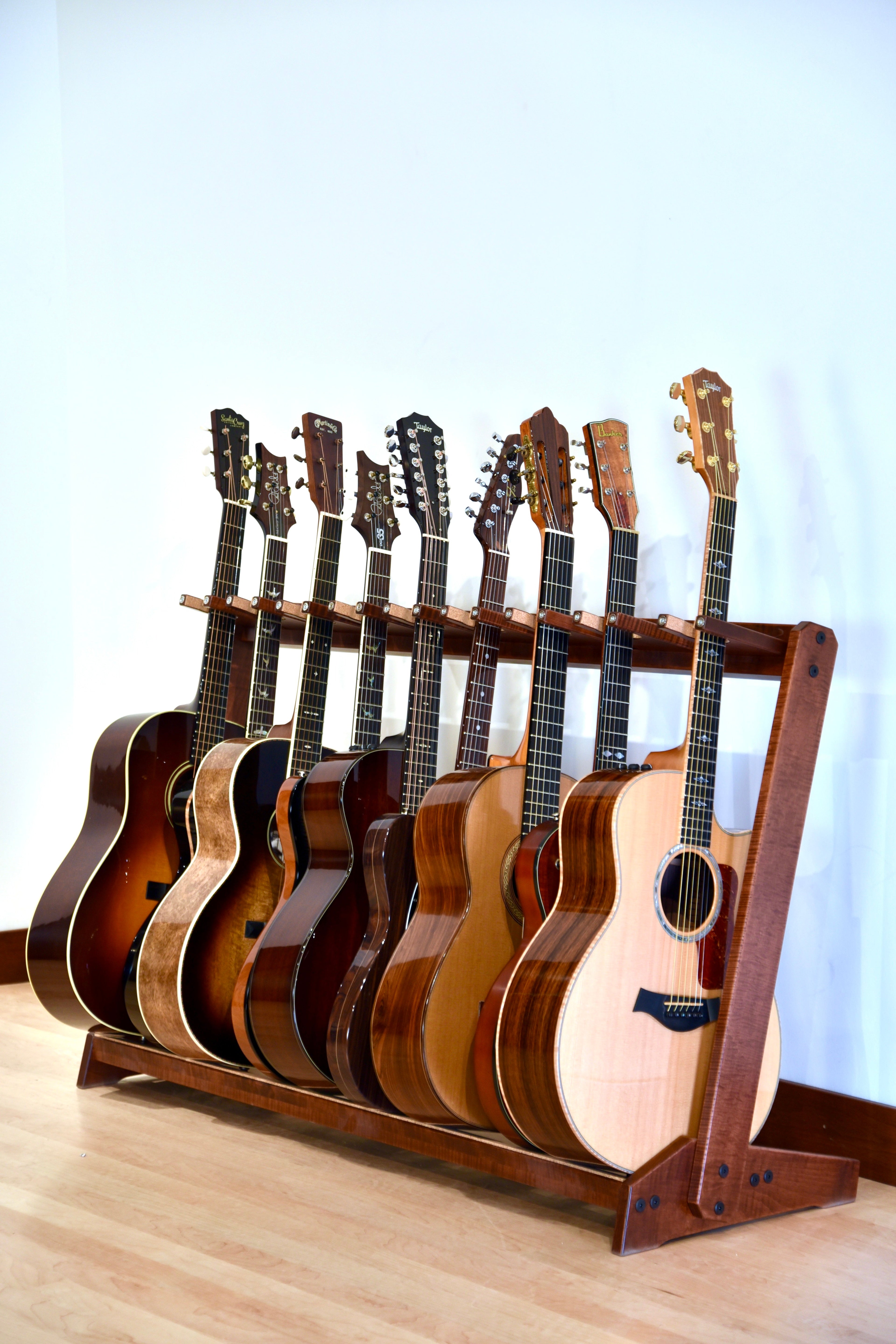 Traditional StringRack - Flamed Maple - Acres Acoustic Remedy Cases