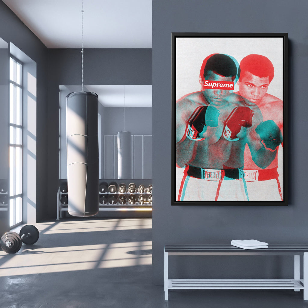 Muhammad Ali Canvas – Boxing Legend Wall Art Decor CanvasBlackArt