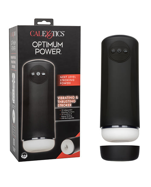 Optimum Power Vibrating & Thruster Stroker Adult Toy Box