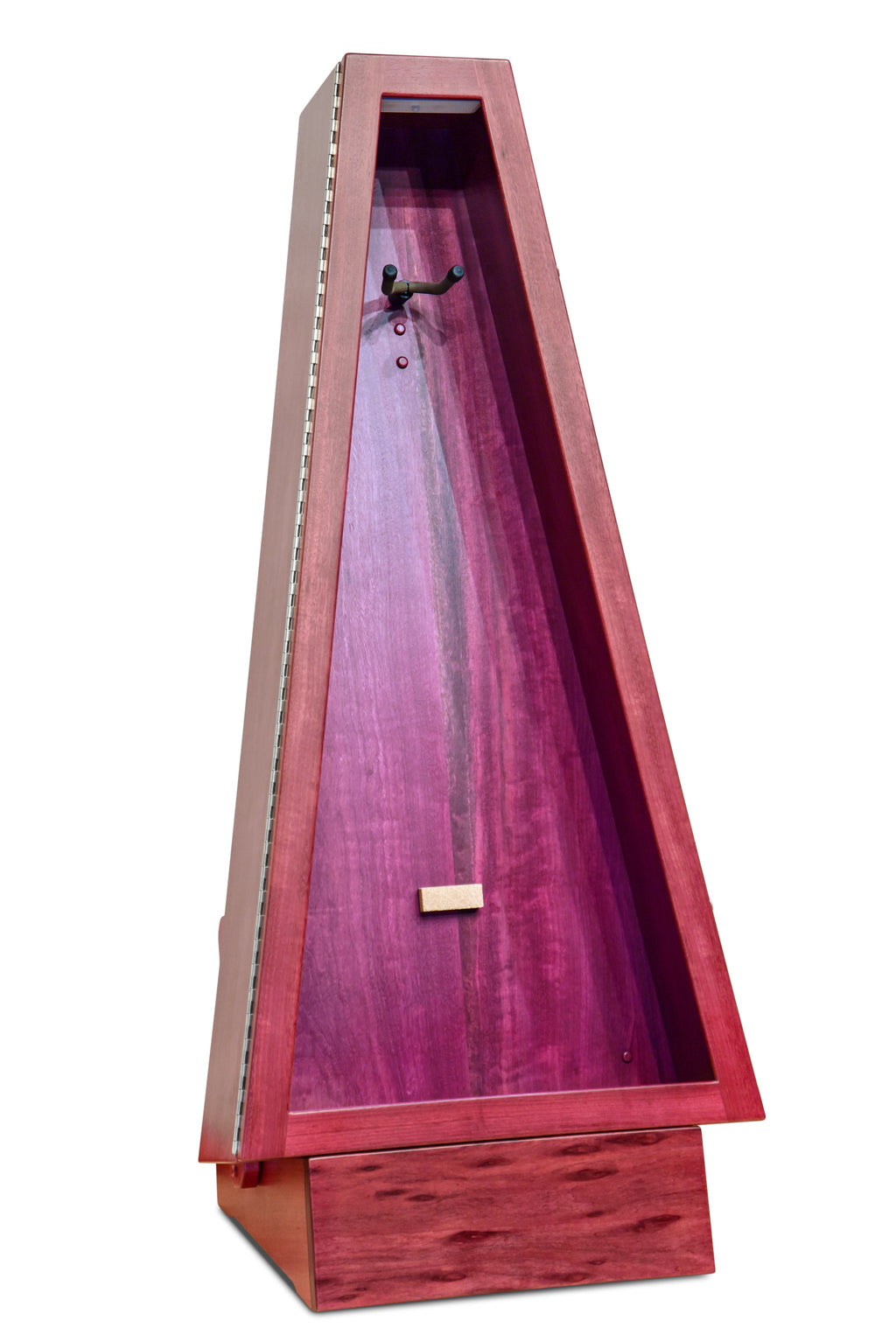 ClimaStand Triangle Humidor with Base - Purplehart Acoustic Remedy Cases