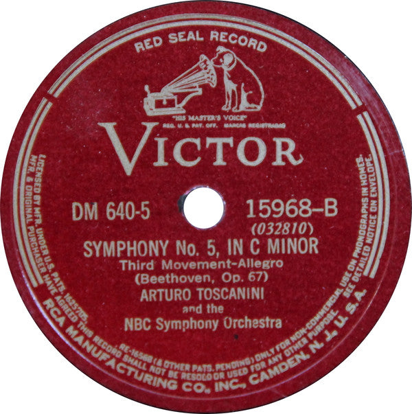 Ludwig Van Beethoven - Fifth Symphony | Very Good (VG) Very Good Plus (VG+) Love Vinyl Records