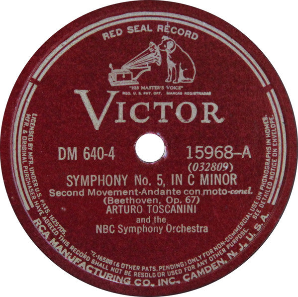 Ludwig Van Beethoven - Fifth Symphony | Very Good (VG) Very Good Plus (VG+) Love Vinyl Records