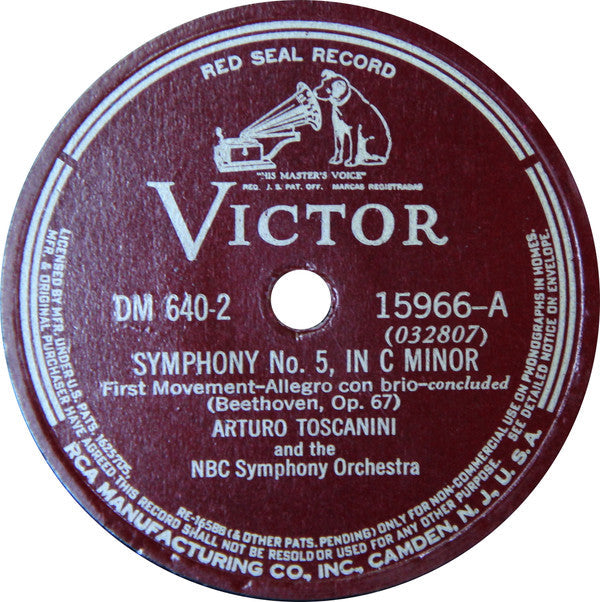 Ludwig Van Beethoven - Fifth Symphony | Very Good (VG) Very Good Plus (VG+) Love Vinyl Records