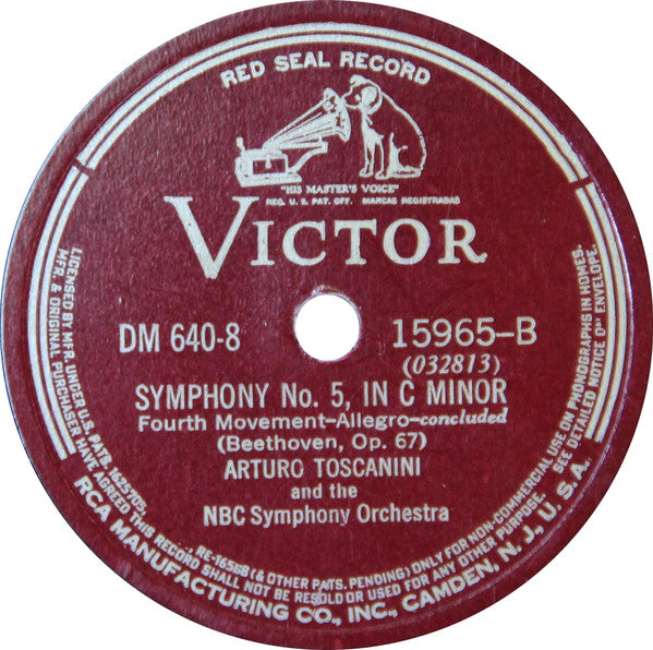 Ludwig Van Beethoven - Fifth Symphony | Very Good (VG) Very Good Plus (VG+) Love Vinyl Records