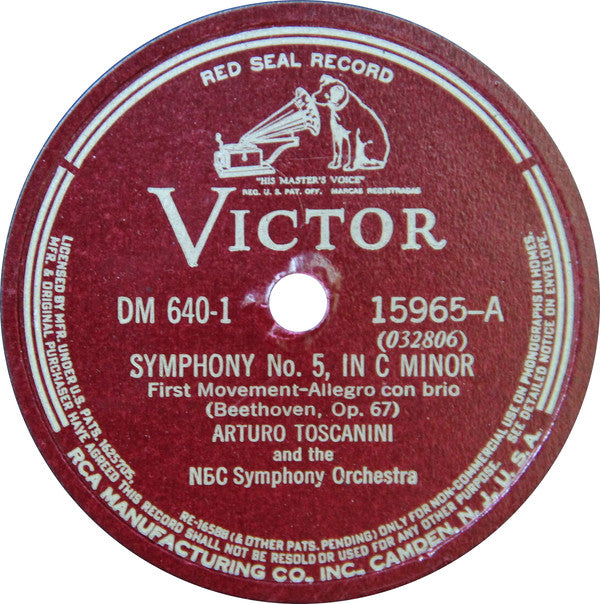 Ludwig Van Beethoven - Fifth Symphony | Very Good (VG) Very Good Plus (VG+) Love Vinyl Records