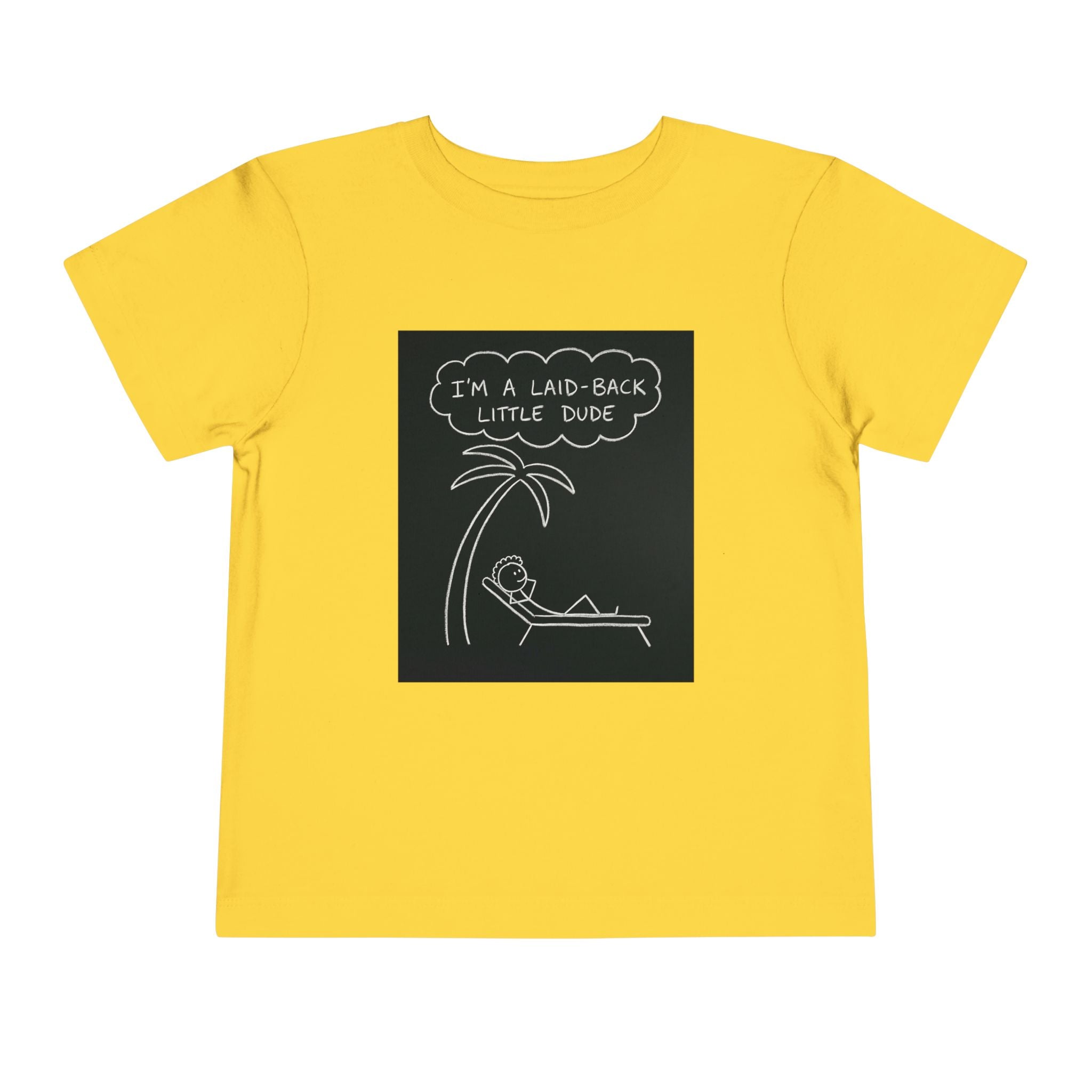 I’m Laid Back Toddler Short Sleeve Tee The Vibez Shop
