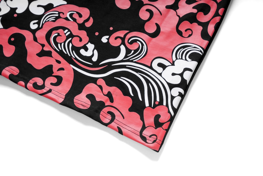 KH772 Red Demon Embroidered Tee Niepce