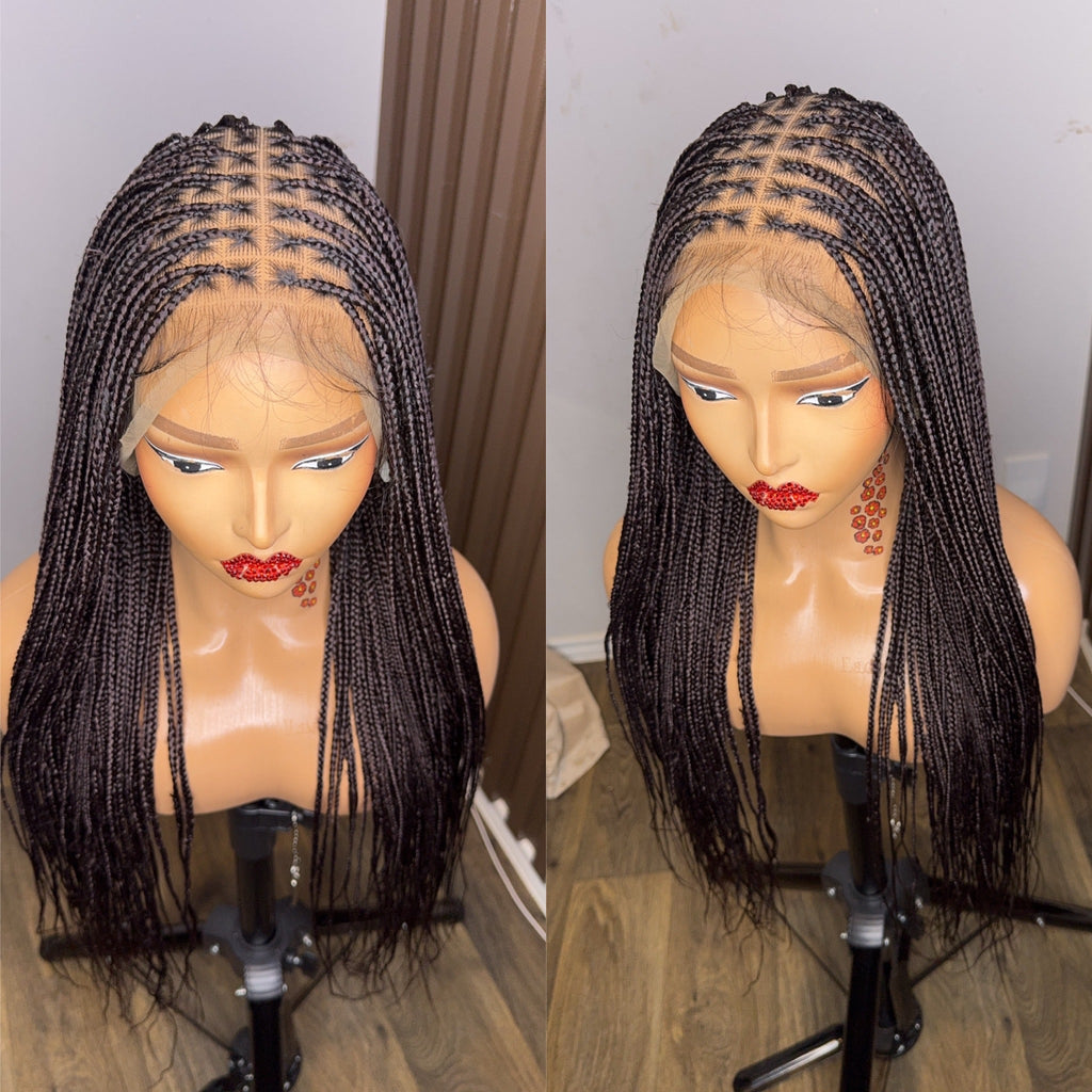 22 inches brown knotless braids HOL stores