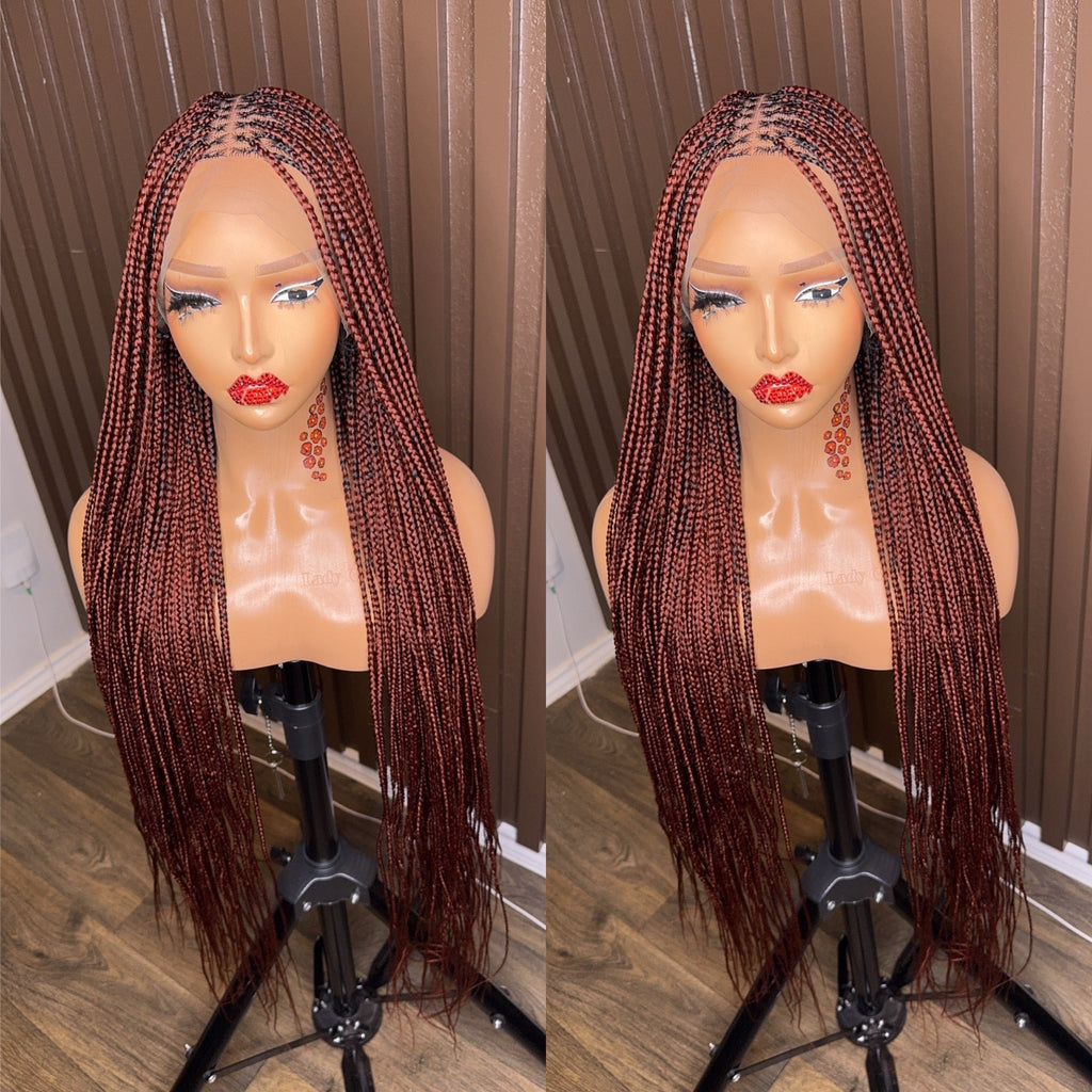 Color 350 knotless braided wig HOL stores