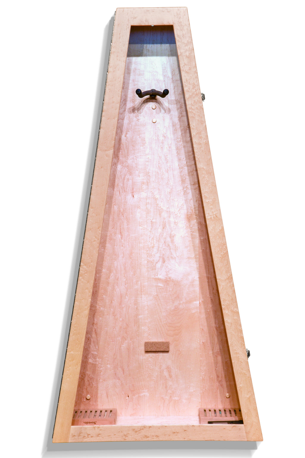 ClimaCase Triangle Humidor - Birdseye Maple Acoustic Remedy Cases