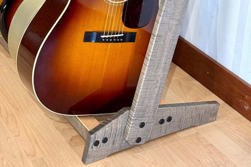 Grand StringRack - Flamed Maple - Antique Slate Acoustic Remedy Cases