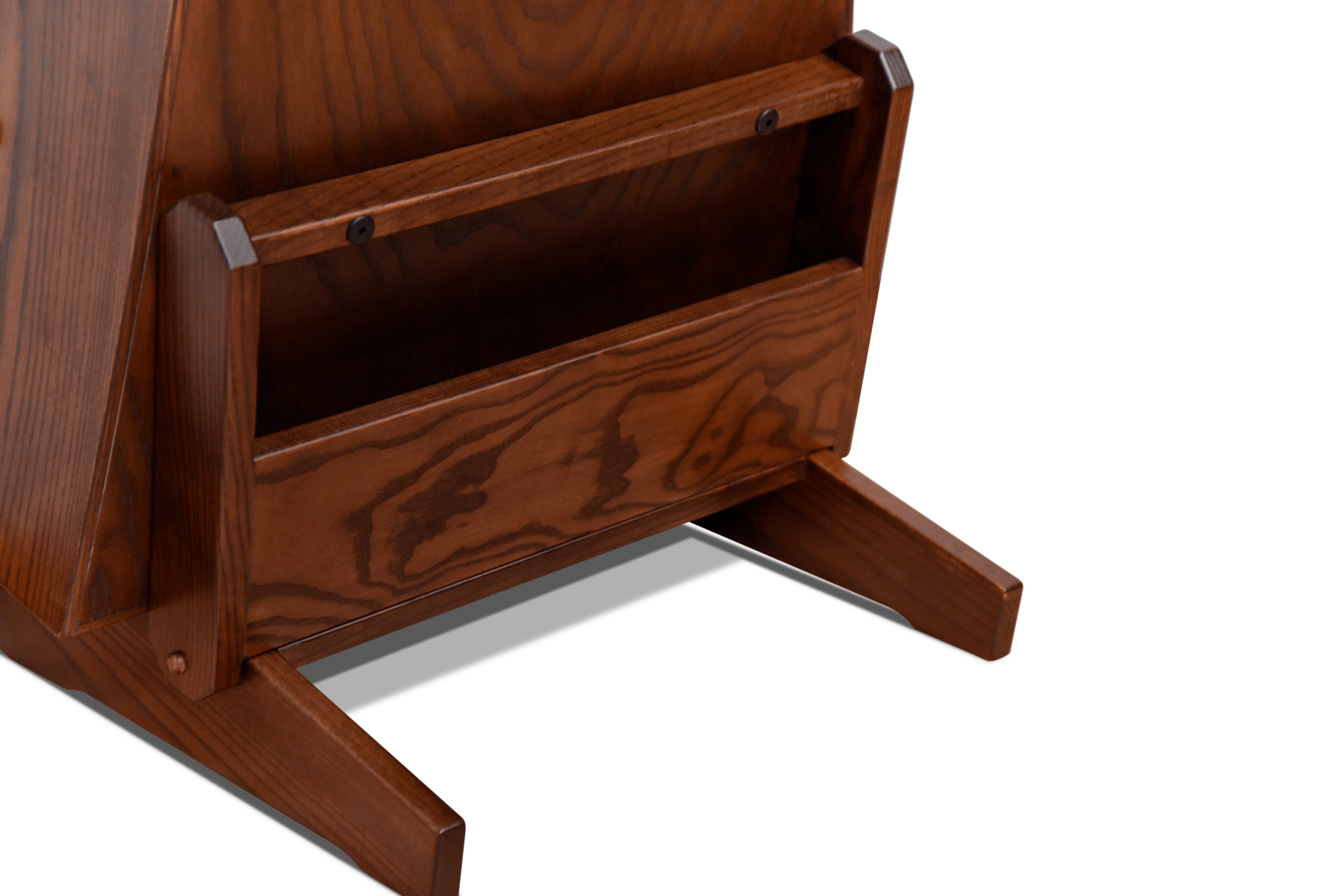 ClimaStand Triangle Humidor with Base - Northern White Ash with Coffee Stain Acoustic Remedy Cases