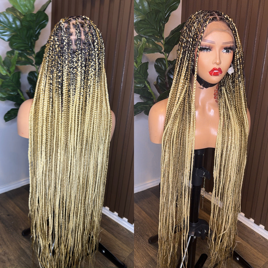 613/27 knotless braided wig mix HOL stores