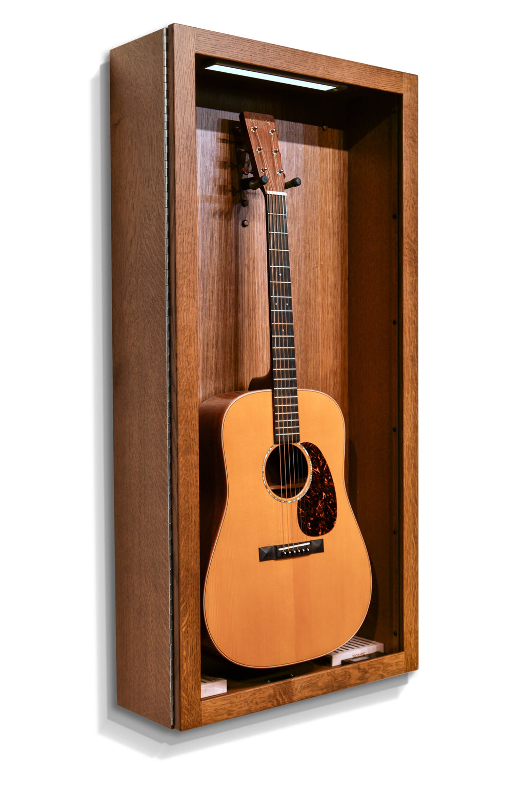 ClimaCase Rectangle Humidor - Quartersawn White Oak with Boston Stain Acoustic Remedy Cases