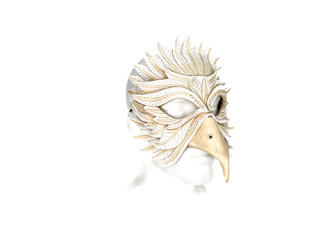 Dove Handmade Genuine Leather Mask Rockwell Masks