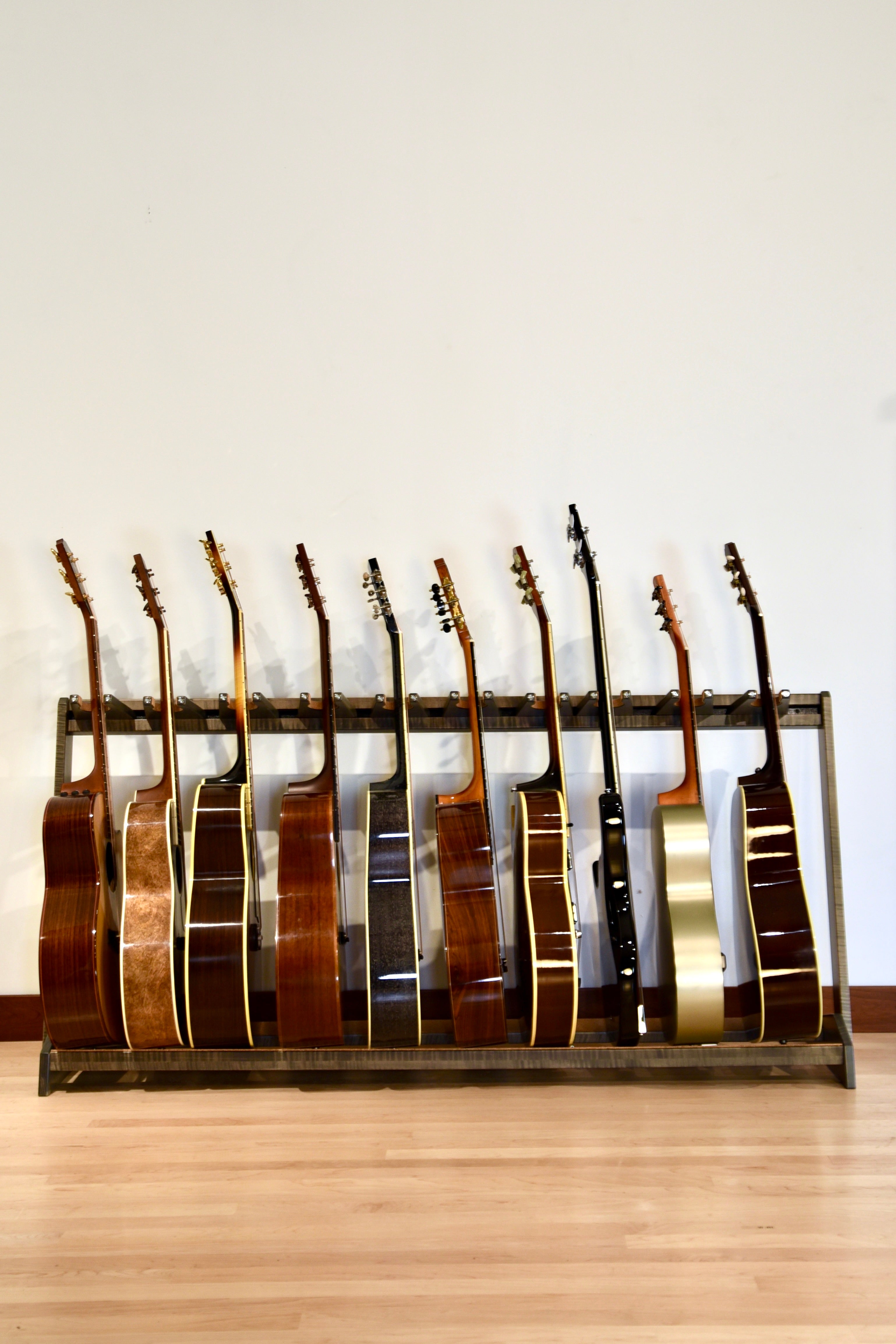 Grand StringRack - Flamed Maple - Antique Slate Acoustic Remedy Cases