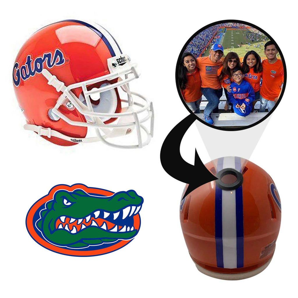 Florida Gators College Football Collectible Mini Helmet - Picture Inside - FANZ Collectibles Fanz Collectibles