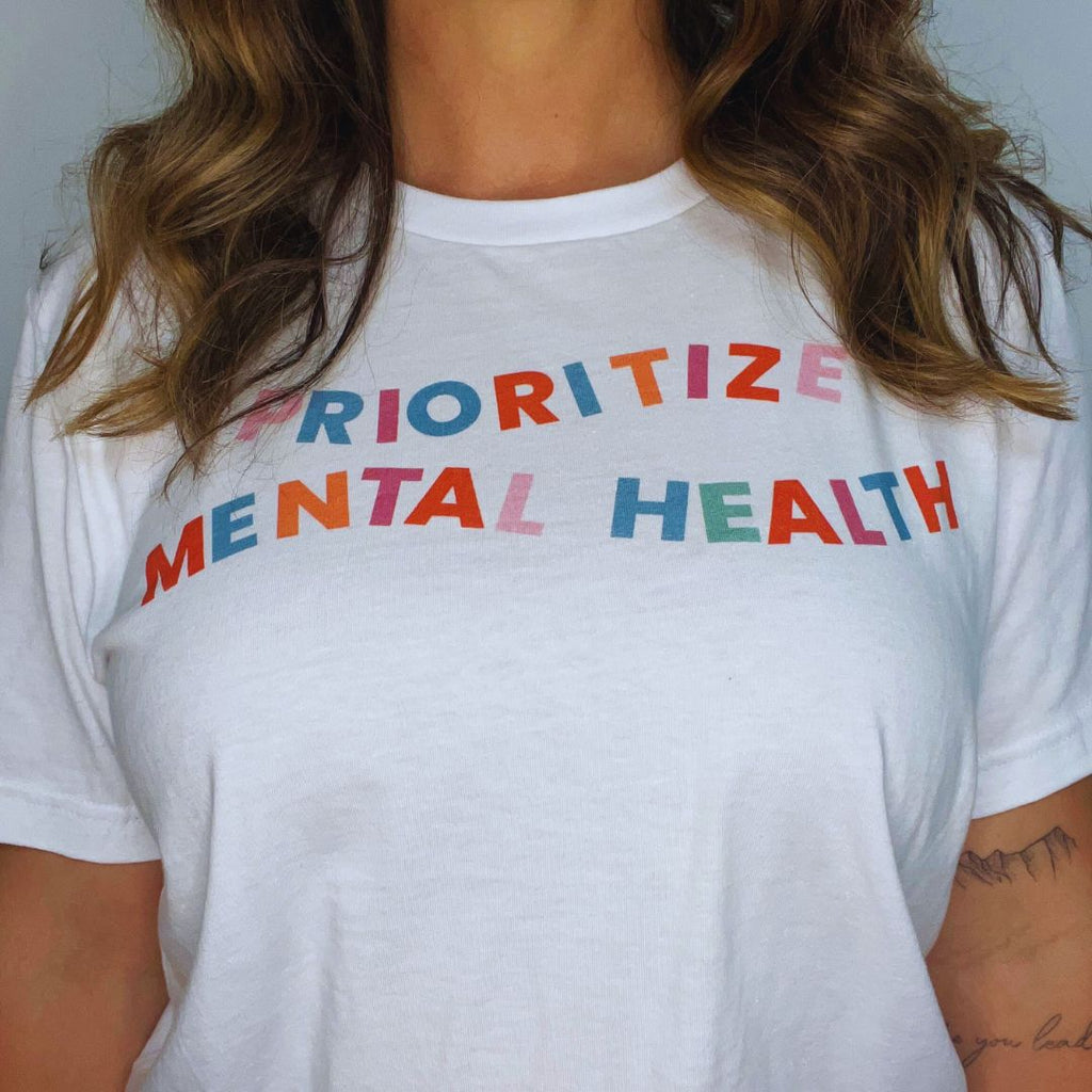 Prioritize Mental Health Classic Tee Kind Cotton