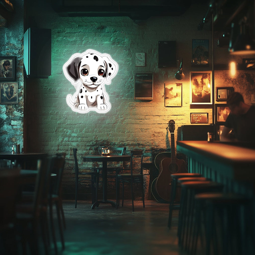 UV Printed Dog Neon Wall Art- LV0023 Liviqon.co