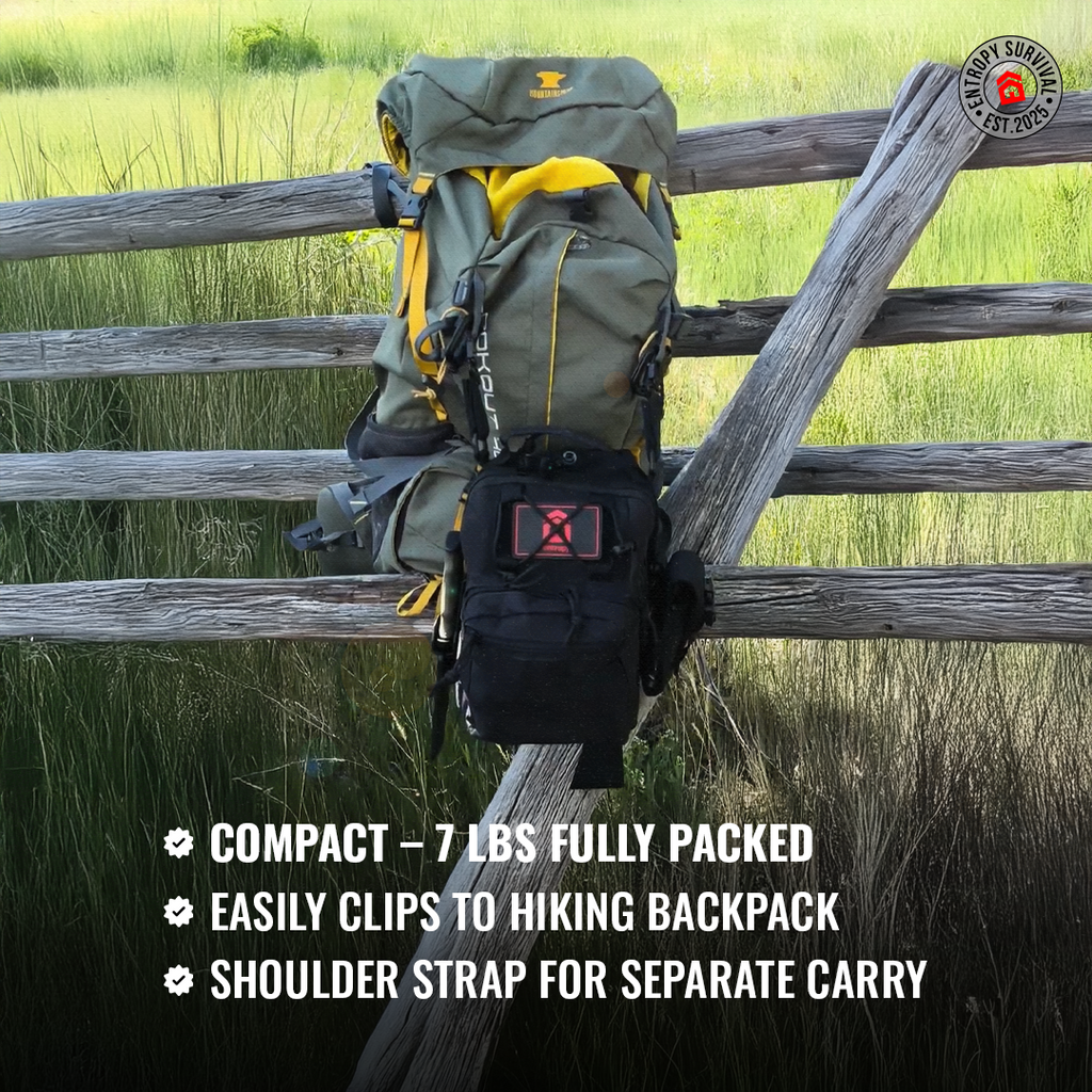 The Safe Trail 'Survive All' Go Bag Entropy Survival