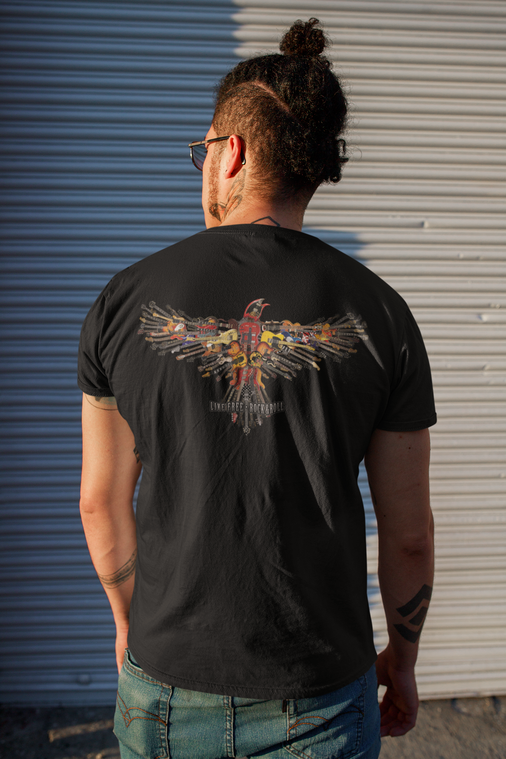 Live Free Rock N Roll T-Shirt Taboo